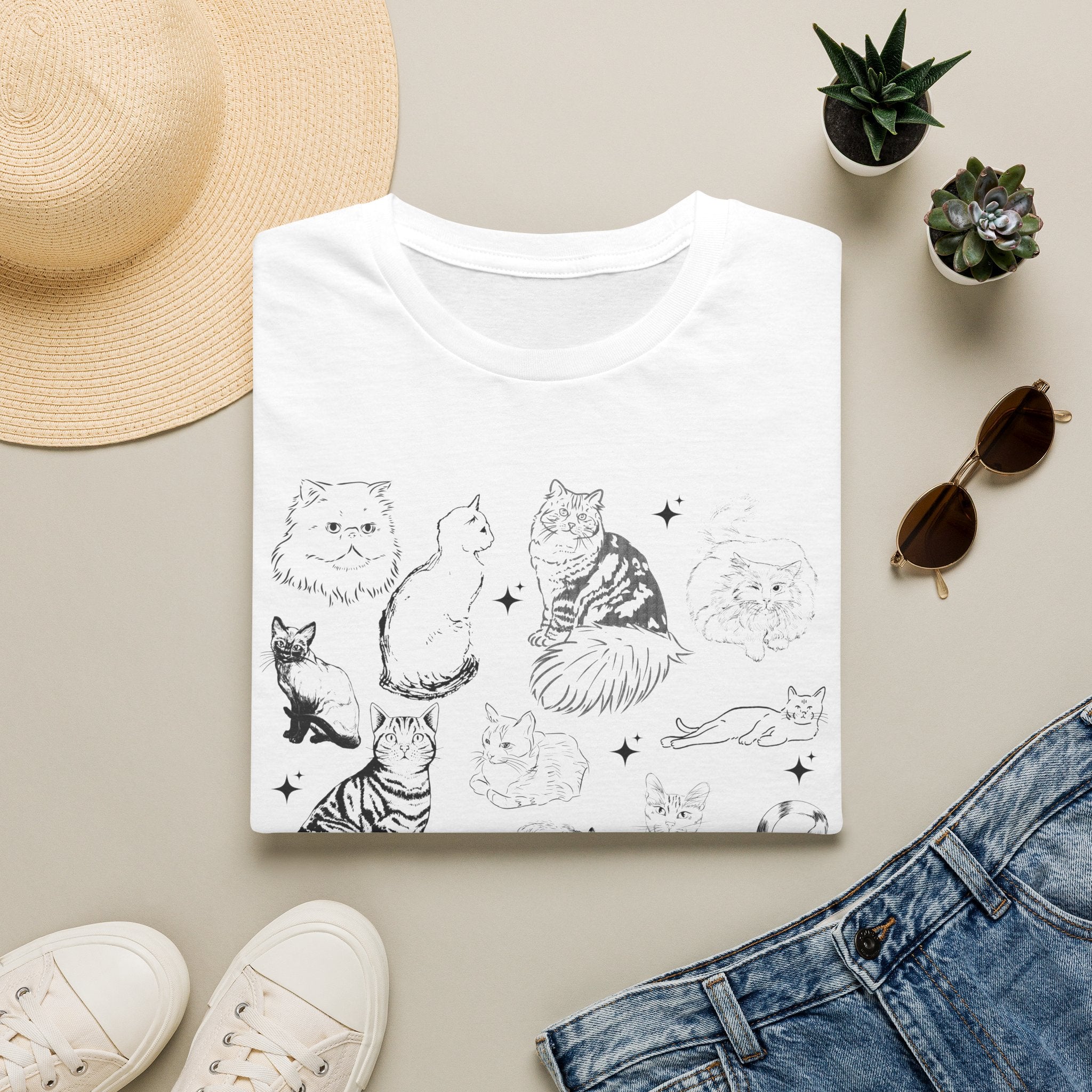 Clowder of Cats T-shirt