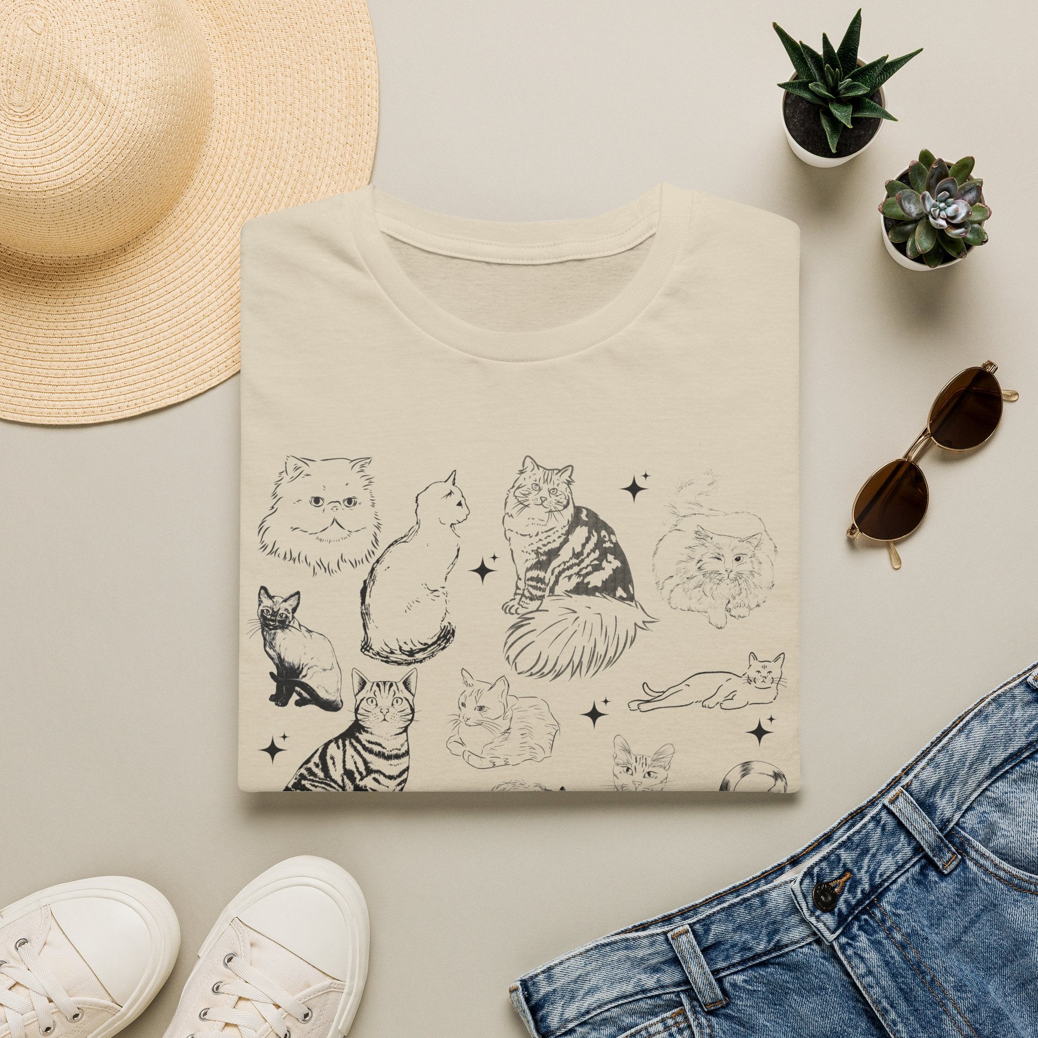 Clowder of Cats T-shirt