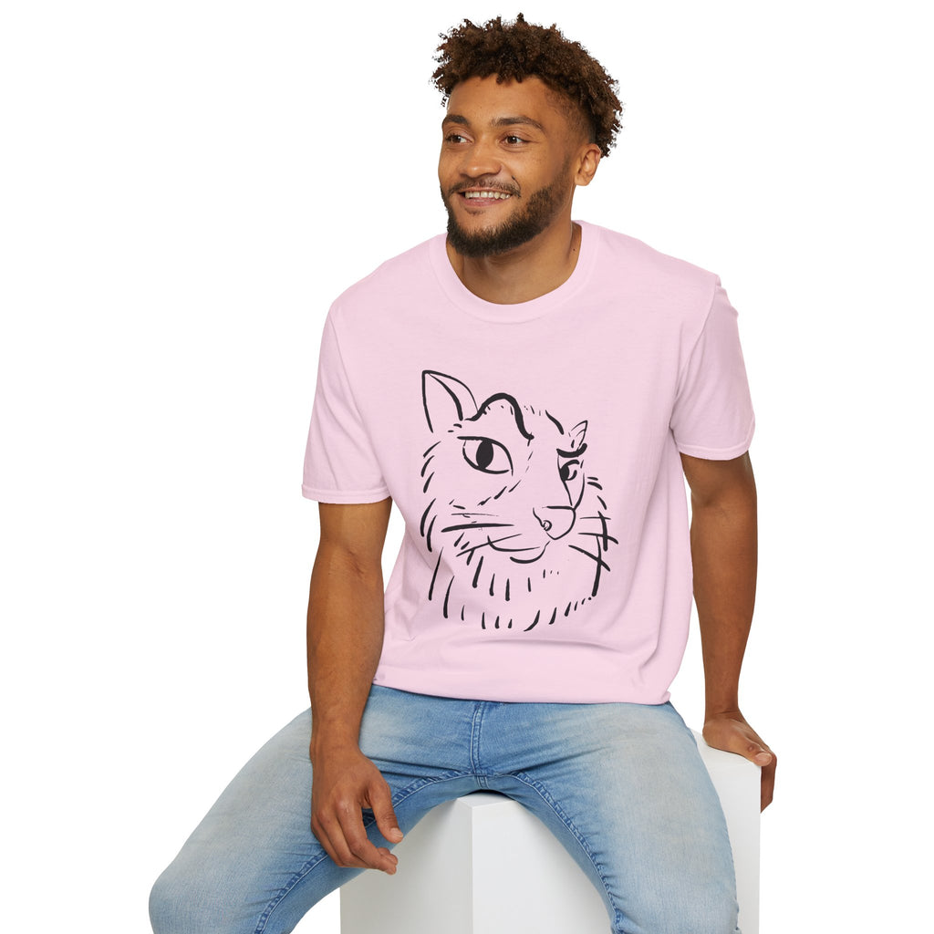 Questioning Cat T-shirt