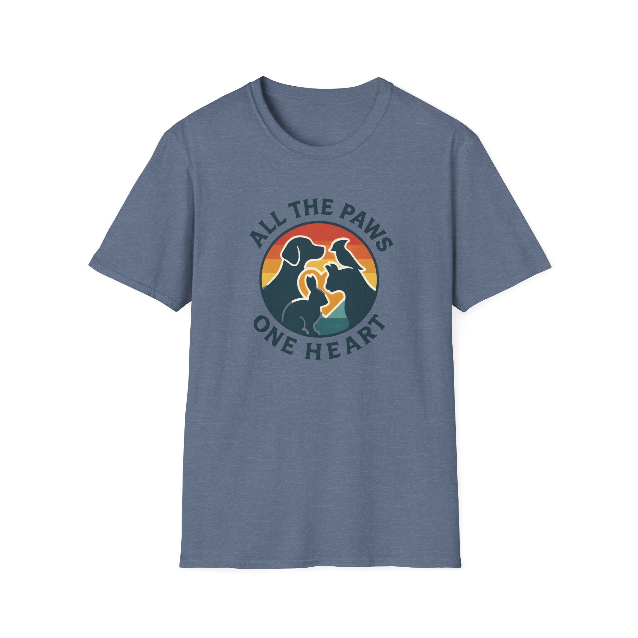 Dogs Form Heart T-Shirt