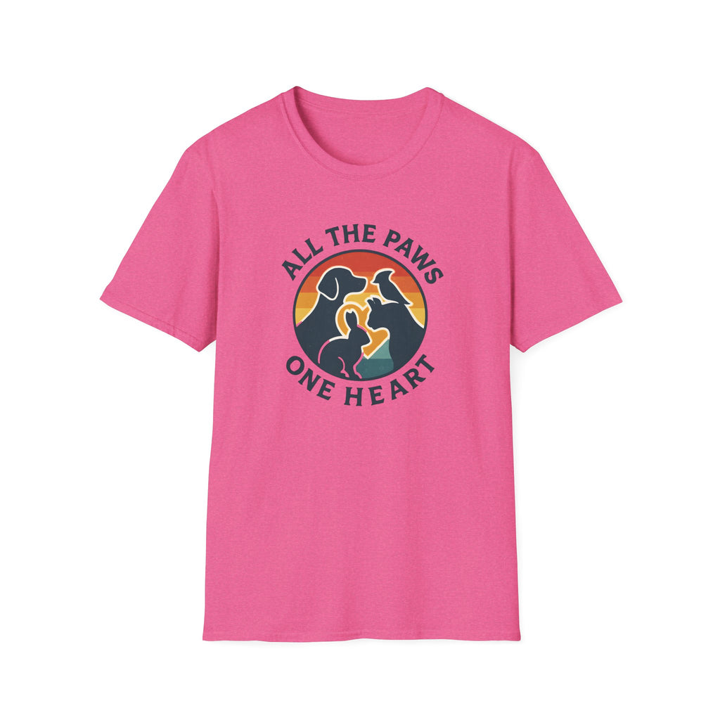 Dogs Form Heart T-Shirt