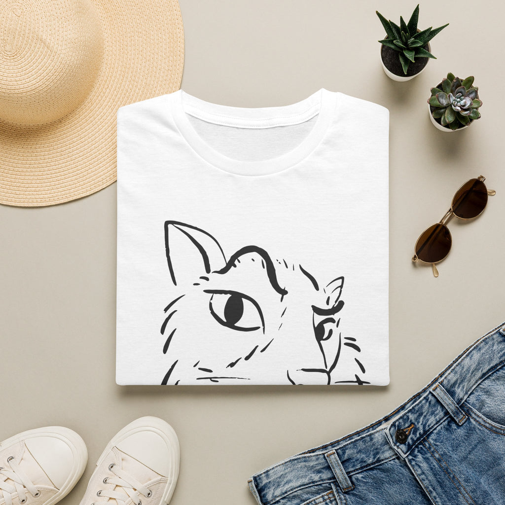 Questioning Cat T-shirt