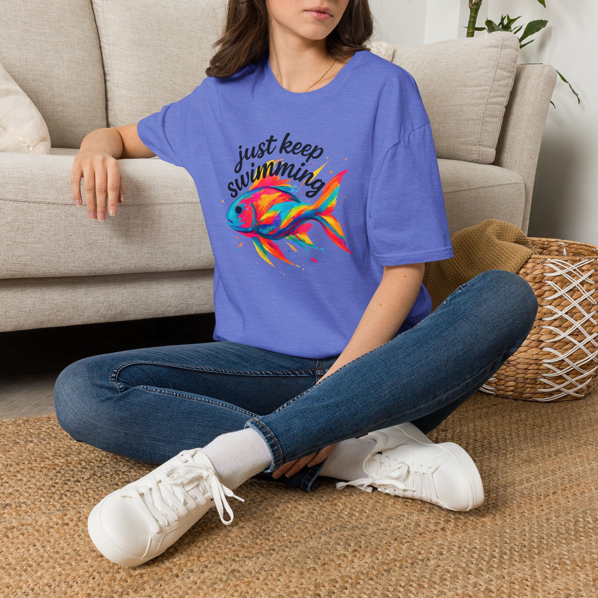 Colorful Rainbow Fish T-Shirt