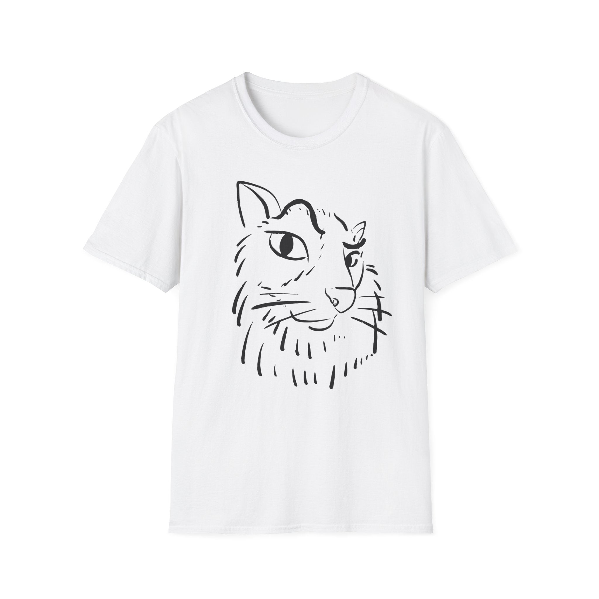 Questioning Cat T-shirt