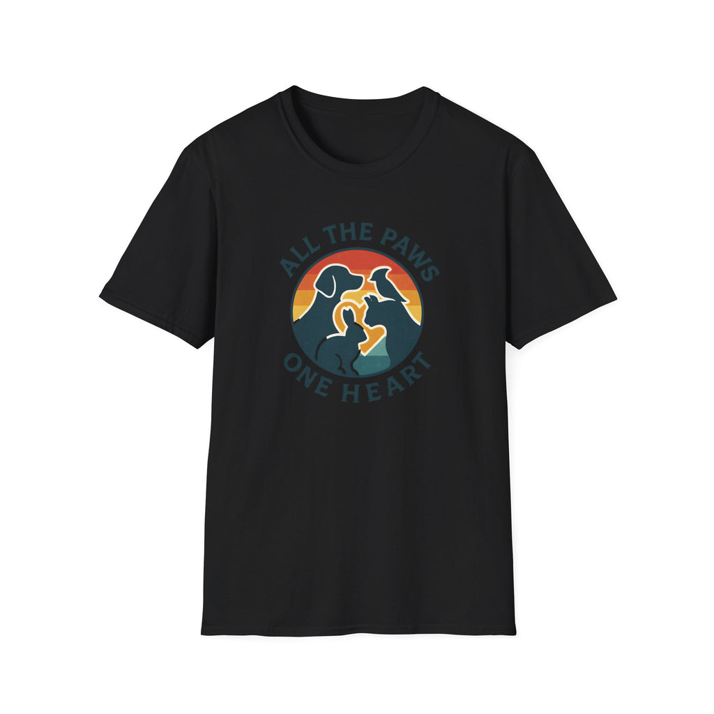 Dogs Form Heart T-Shirt