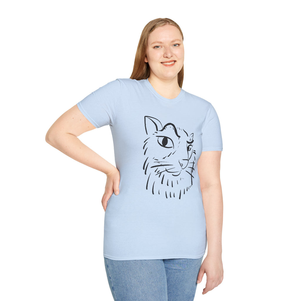 Questioning Cat T-shirt