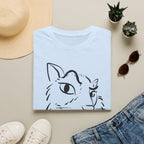 Questioning Cat T-shirt