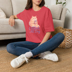 Cat with Coffee Cup T-Shirt