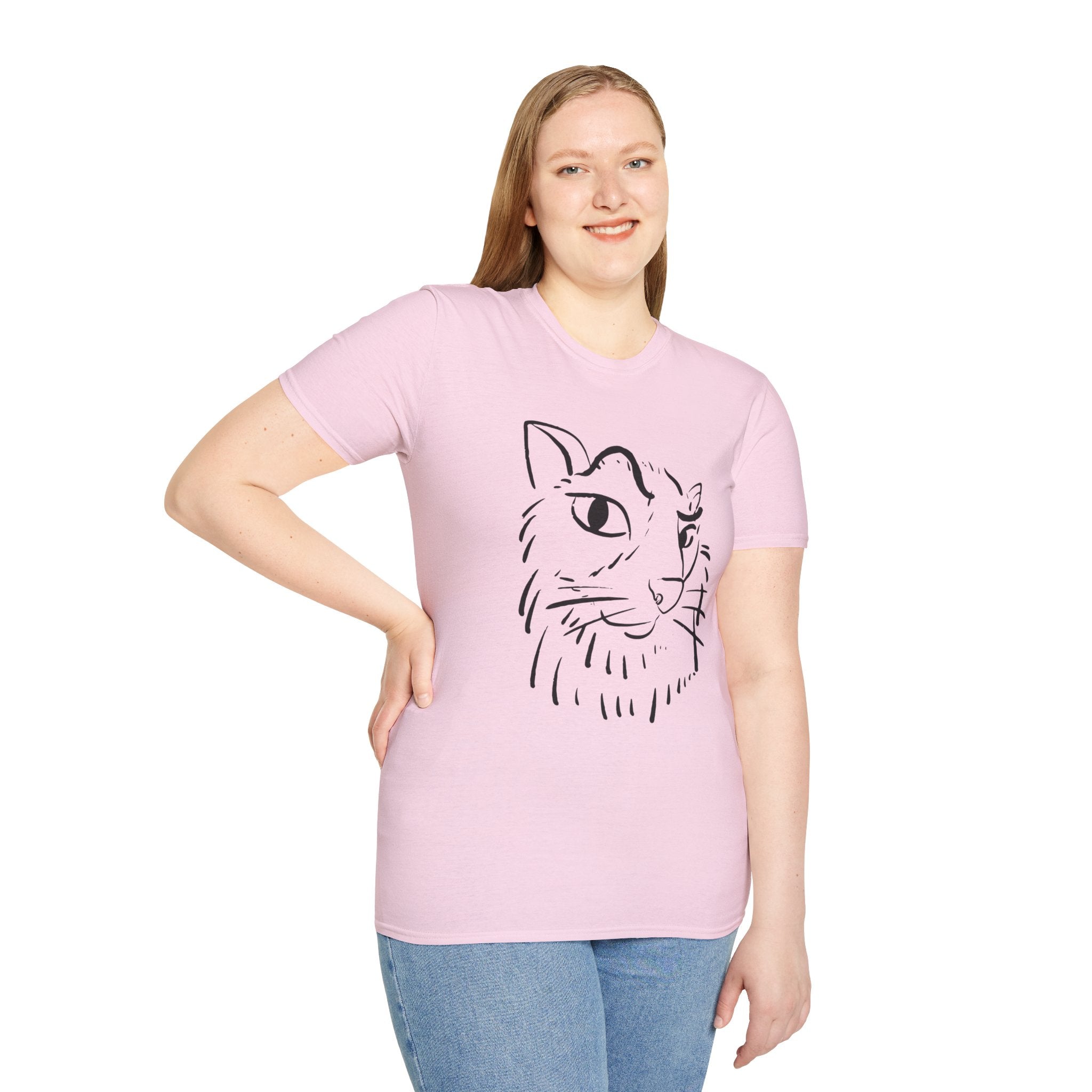 Questioning Cat T-shirt